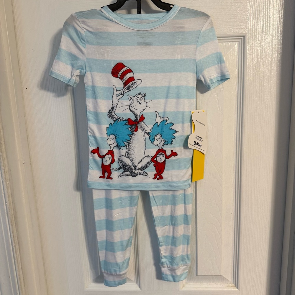 Dr Seuss toddler pajama set